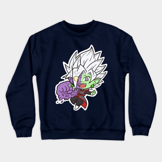 Corrupted-chan Crewneck Sweatshirt by RocioZero